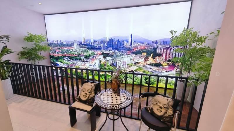 Service Residence for Sale at Arte Star - Noor Hidayah Mohamad Noor - Balcony - PropertyGuru.com.my