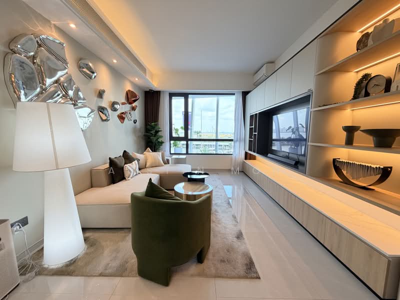 Service Residence for Sale at R&F Princess Cove Phase 1 - Austin Moh - Living Room - PropertyGuru.com.my