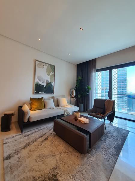 Servis Apartment untuk Dijual di Damansara City Residency (DC Residensi) - Aylex . - Living Room - PropertyGuru.com.my