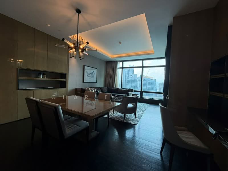 Service Residence for Rent at Four Seasons Place - Charles Phua - Living Room - PropertyGuru.com.my