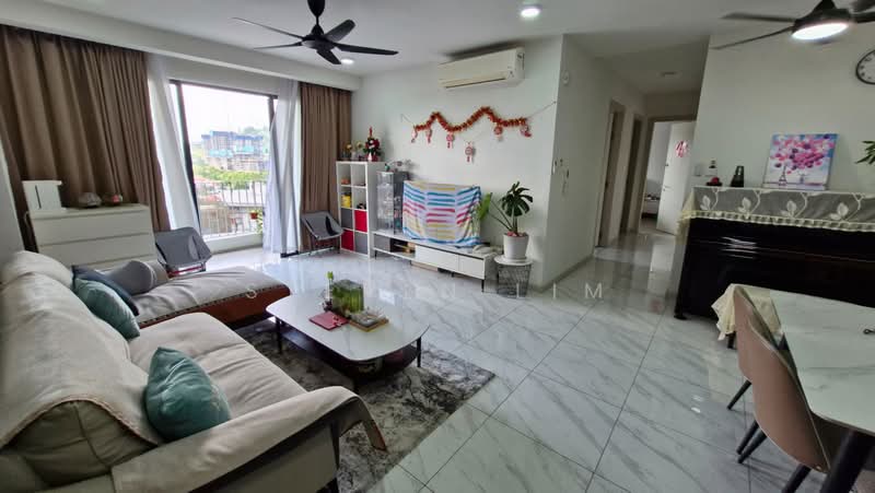 Kondominium untuk Dijual di South Brooks - Steven Lim - Living Room - PropertyGuru.com.my