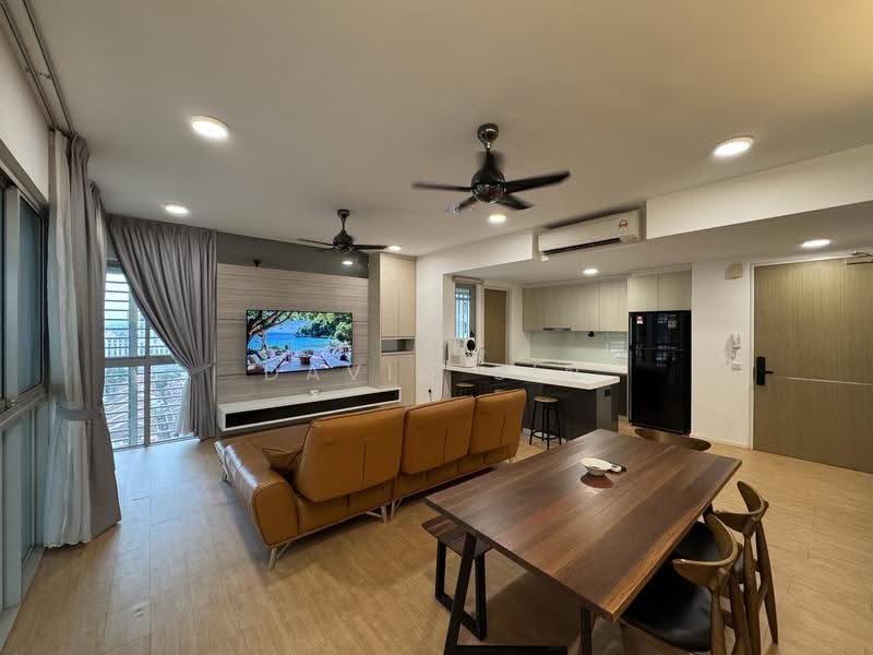 Kediaman Servis untuk Dijual di Cantara Residences - David Sin - Living Room - PropertyGuru.com.my