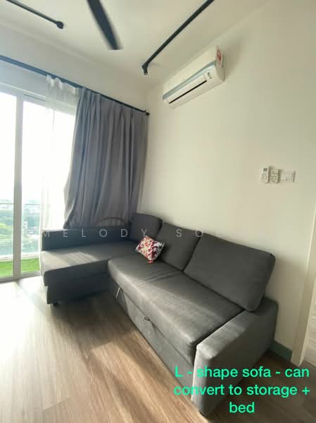 Service Residence for Rent at Southbank Residence - Melody Soong - Living Room - PropertyGuru.com.my