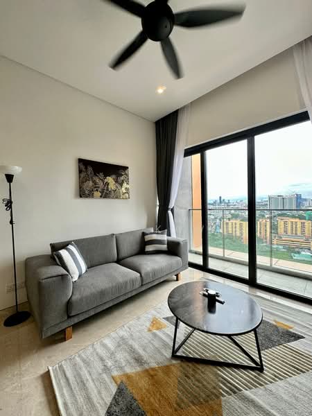 Servis Apartment untuk Disewa di Lucentia Residences - KC KAW - Living Room - PropertyGuru.com.my