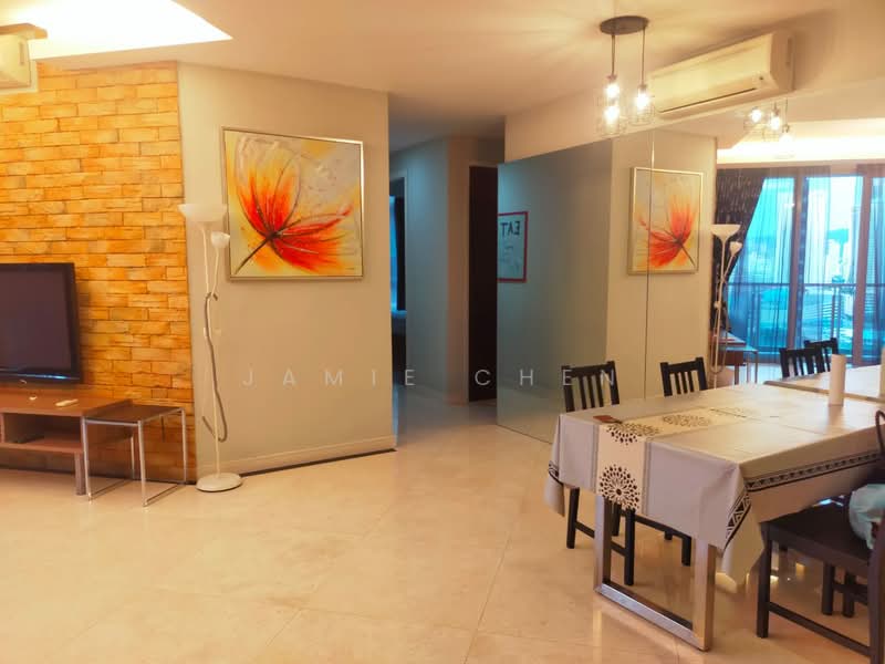 Service Residence for Rent at Marc Residence - Jamie Chen - Living Room - PropertyGuru.com.my