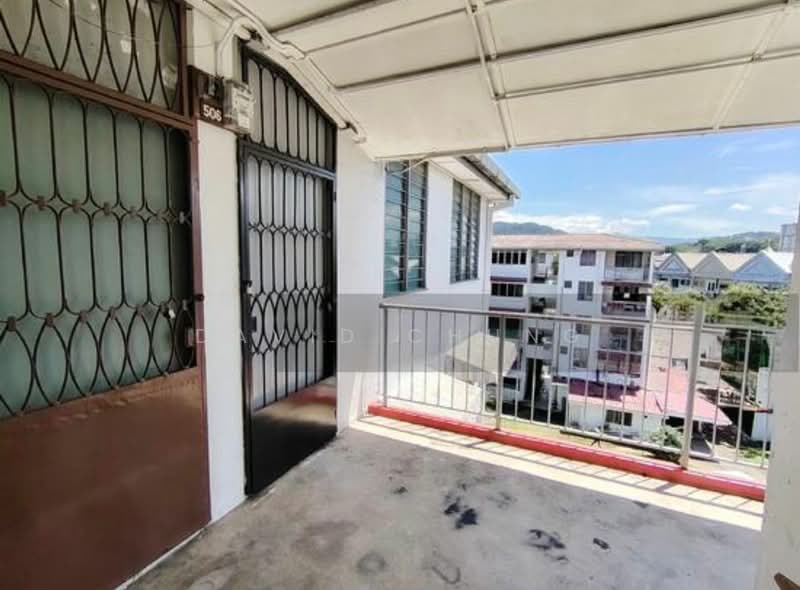 Rumah Flat untuk Disewa di Seksyen 1 Wangsa Maju Flat - David Chung - Balcony - PropertyGuru.com.my