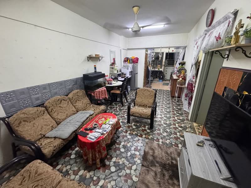 Flat for Sale at Taman Industrial Lembah Jaya Flat - Loh KC - Living Room - PropertyGuru.com.my