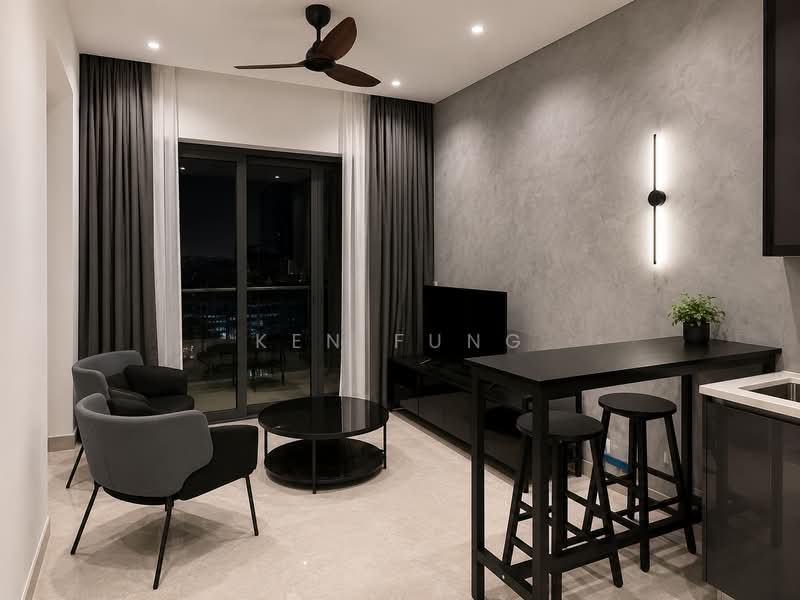Service Residence for Rent at Lucentia Residences - Ken Fung - Living Room - PropertyGuru.com.my