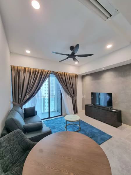 Service Residence for Sale at Ooak Suites @ Kiara 163 - Kenneth Huee - Living Room - PropertyGuru.com.my