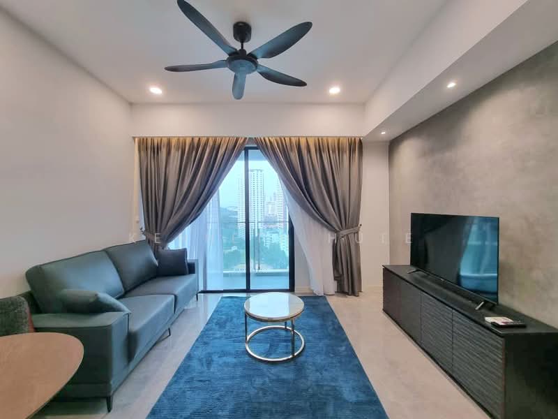 Service Residence for Sale at Ooak Suites @ Kiara 163 - Kenneth Huee - Living Room - PropertyGuru.com.my