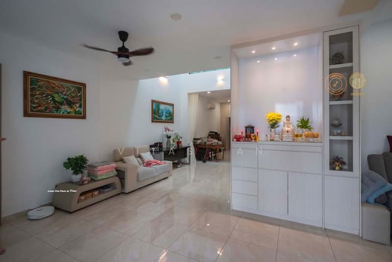 Rumah Berkembar untuk Disewa di Setia Eco Park (Setia Alam) - Vitas Tan - Living Room - PropertyGuru.com.my