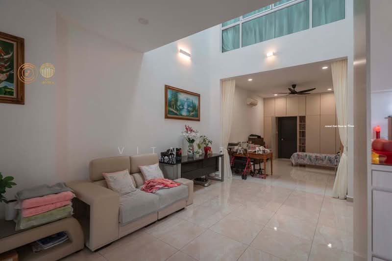 Rumah Berkembar untuk Disewa di Setia Eco Park (Setia Alam) - Vitas Tan - Living Room - PropertyGuru.com.my