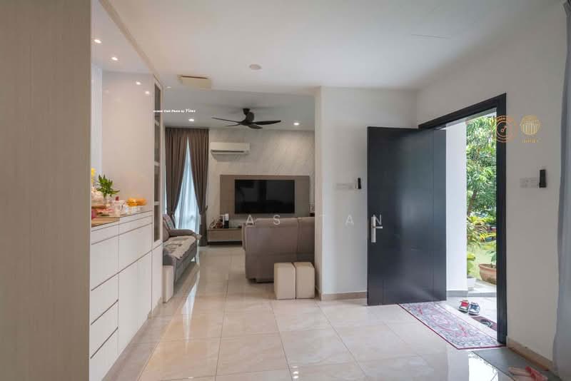 Rumah Berkembar untuk Disewa di Setia Eco Park (Setia Alam) - Vitas Tan - Living Room - PropertyGuru.com.my