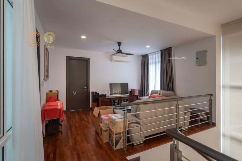 Rumah Berkembar untuk Disewa di Setia Eco Park (Setia Alam) - Vitas Tan - Living Room - PropertyGuru.com.my