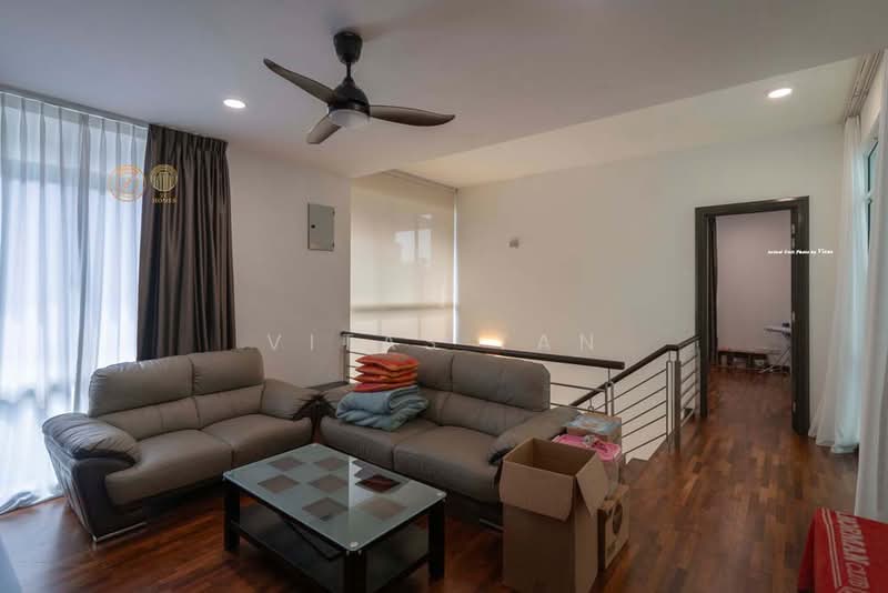 Rumah Berkembar untuk Disewa di Setia Eco Park (Setia Alam) - Vitas Tan - Living Room - PropertyGuru.com.my