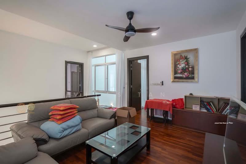Rumah Berkembar untuk Disewa di Setia Eco Park (Setia Alam) - Vitas Tan - Living Room - PropertyGuru.com.my