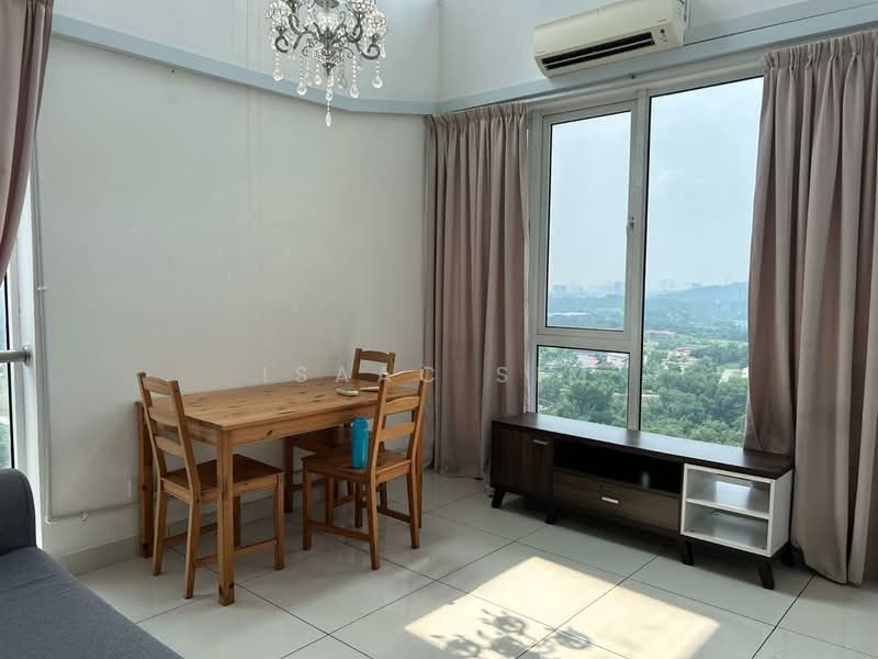 Service Residence for Rent at De Centrum Residences - Isaac Sim - Dining Room - PropertyGuru.com.my