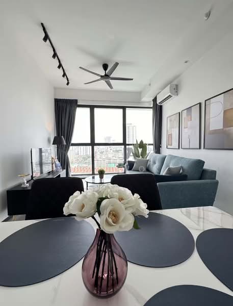 Service Residence for Sale at Urban Suites - KK Kwok - Living Room - PropertyGuru.com.my