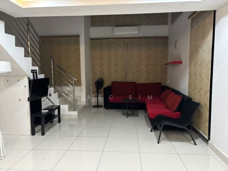 Service Residence for Rent at De Centrum Residences - Isaac Sim - Living Room - PropertyGuru.com.my