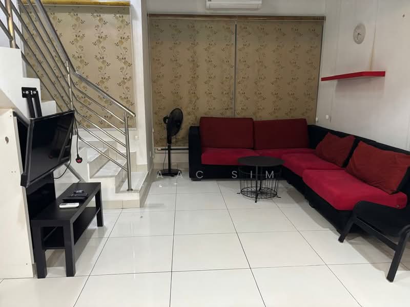 Service Residence for Rent at De Centrum Residences - Isaac Sim - Living Room - PropertyGuru.com.my