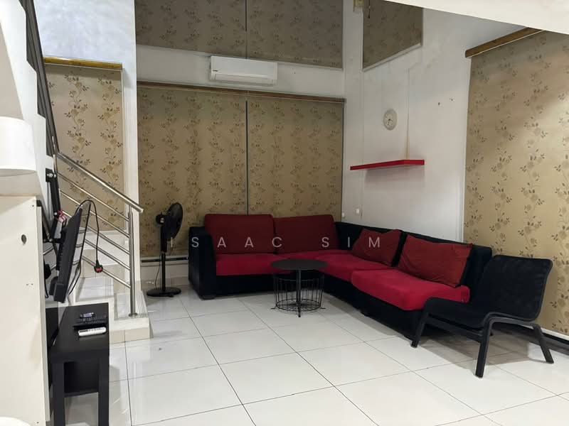 Service Residence for Rent at De Centrum Residences - Isaac Sim - Living Room - PropertyGuru.com.my
