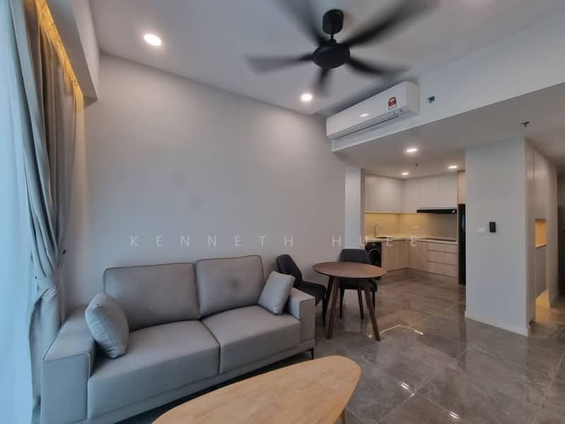 Servis Apartment untuk Dijual di Ooak Suites @ Kiara 163 - Kenneth Huee - Living Room - PropertyGuru.com.my