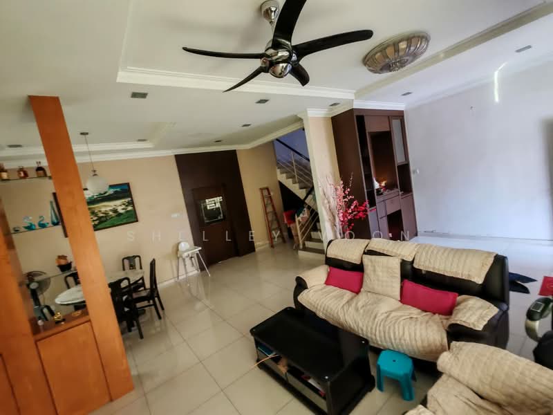 Rumah Berkembar untuk Disewa di Taman Desa Juru (Bukit Minyak) - Shelley Voon - Living Room - PropertyGuru.com.my