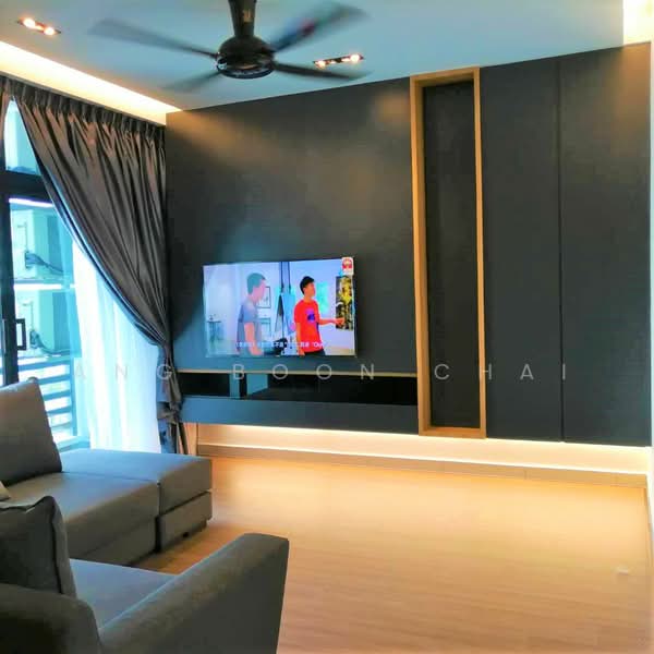 Service Residence for Rent at Citywoods - Ang Boon Chai - Living Room - PropertyGuru.com.my