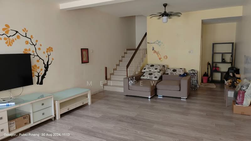 Rumah Teres 2 Tingkat untuk Disewa di Taman Lip Sin (Sungai Dua) - Mei Lew - Living Room - PropertyGuru.com.my
