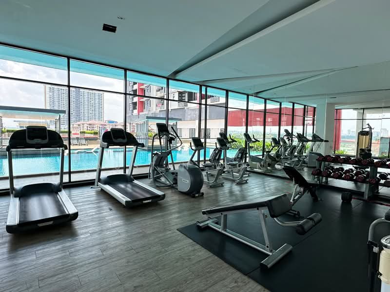 Servis Apartment untuk Disewa di D'Aman Residences @ Puchong - Austin Wong - Gym - PropertyGuru.com.my