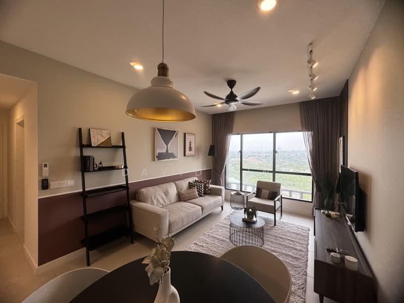 Servis Apartment untuk Dijual di Maya Ara Residences - David Sin - Living Room - PropertyGuru.com.my