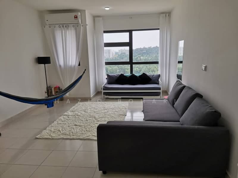 Service Residence for Sale at Tiara Imperio Residence - Haziq Bohari - Living Room - PropertyGuru.com.my