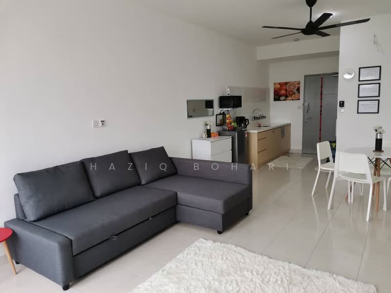 Service Residence for Sale at Tiara Imperio Residence - Haziq Bohari - Living Room - PropertyGuru.com.my