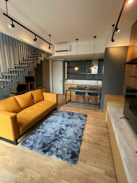 Condominium for Rent at Twy Duplex Condos - Chris Sun - Living Room - PropertyGuru.com.my