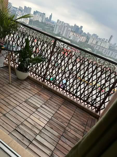 Condominium for Rent at Dynasty Garden Condominium - Celine Kong - Balcony - PropertyGuru.com.my