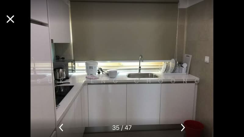 Service Residence for Rent at Afiniti Residences - Suk Teng Choong - Kitchen - PropertyGuru.com.my