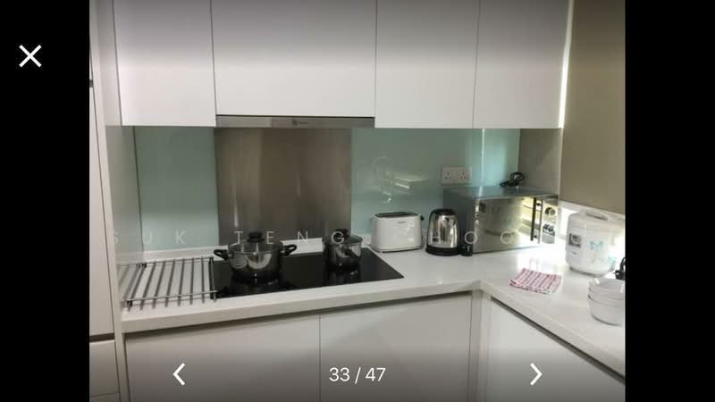 Service Residence for Rent at Afiniti Residences - Suk Teng Choong - Kitchen - PropertyGuru.com.my