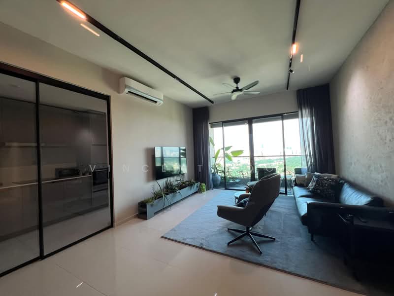 Servis Apartment untuk Disewa di Residensi Solaris Parq - Vincent Loon - Living Room - PropertyGuru.com.my