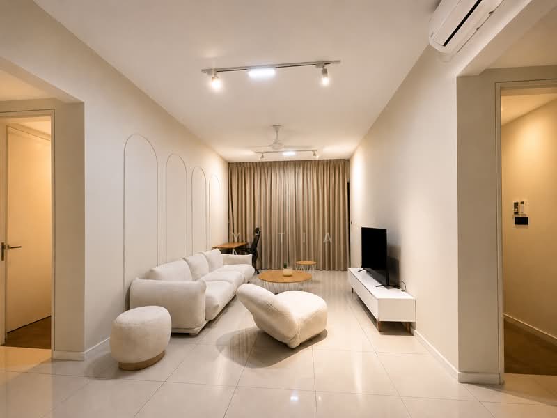 Servis Apartment untuk Dijual di Duta Park Residences - Jay Tian - Living Room - PropertyGuru.com.my