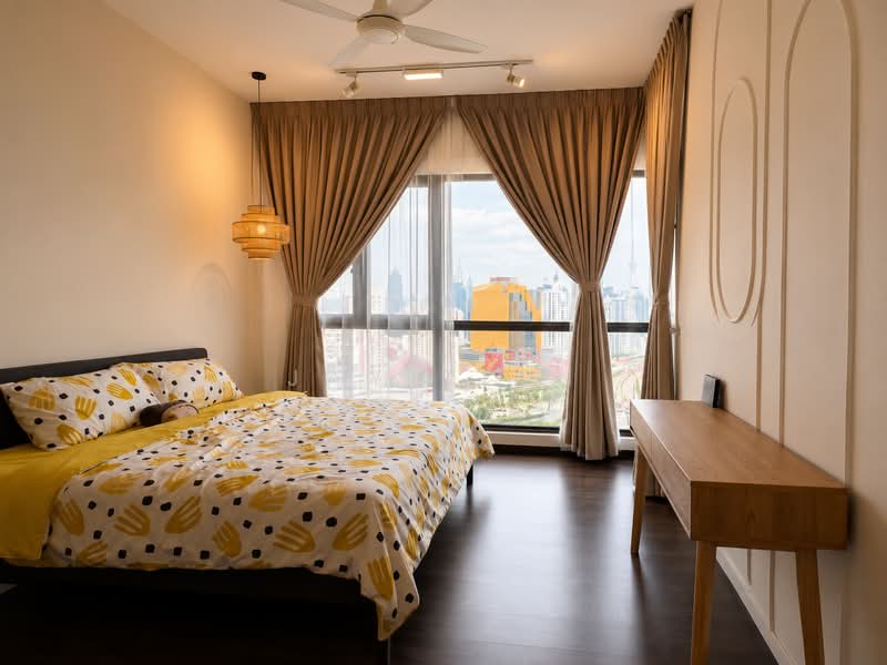 Servis Apartment untuk Dijual di Duta Park Residences - Jay Tian - Bedroom - PropertyGuru.com.my
