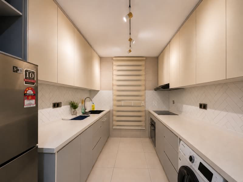 Servis Apartment untuk Dijual di Duta Park Residences - Jay Tian - Kitchen - PropertyGuru.com.my