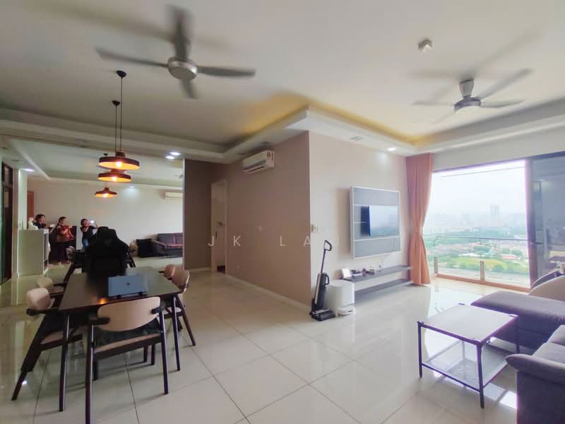 Kondominium untuk Disewa di Park Villa - JK Lau - Living Room - PropertyGuru.com.my