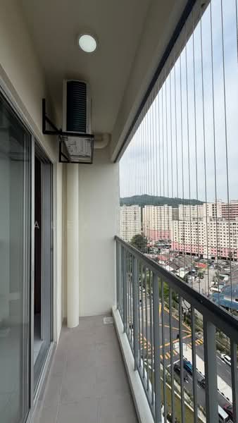 Kondominium untuk Disewa di Residensi Sateria - Alex Chong - Balcony - PropertyGuru.com.my