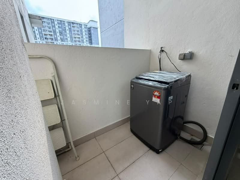Service Residence for Sale at Eve Suite / NZX Square - Jasmine Yap - Balcony - PropertyGuru.com.my