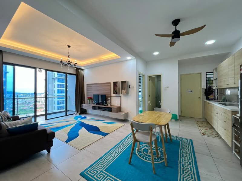 Servis Apartment untuk Disewa di Atlantis Residences (Pangsapuri Atlantis Kota Syahbandar) - Elson Tay - Living Room - PropertyGuru.com.my