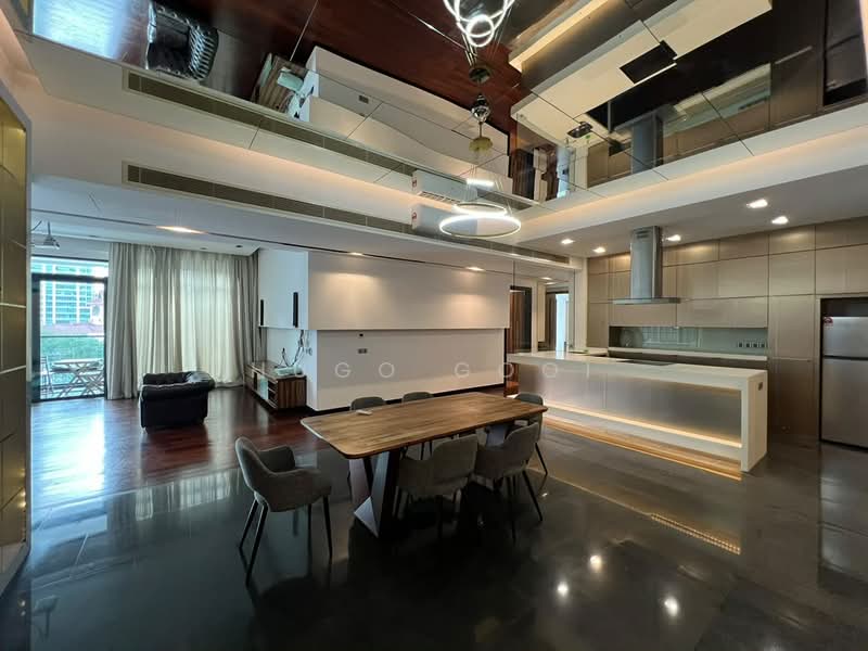 Kondominium untuk Disewa di Ampersand - Hugo Gooi - Living Room - PropertyGuru.com.my