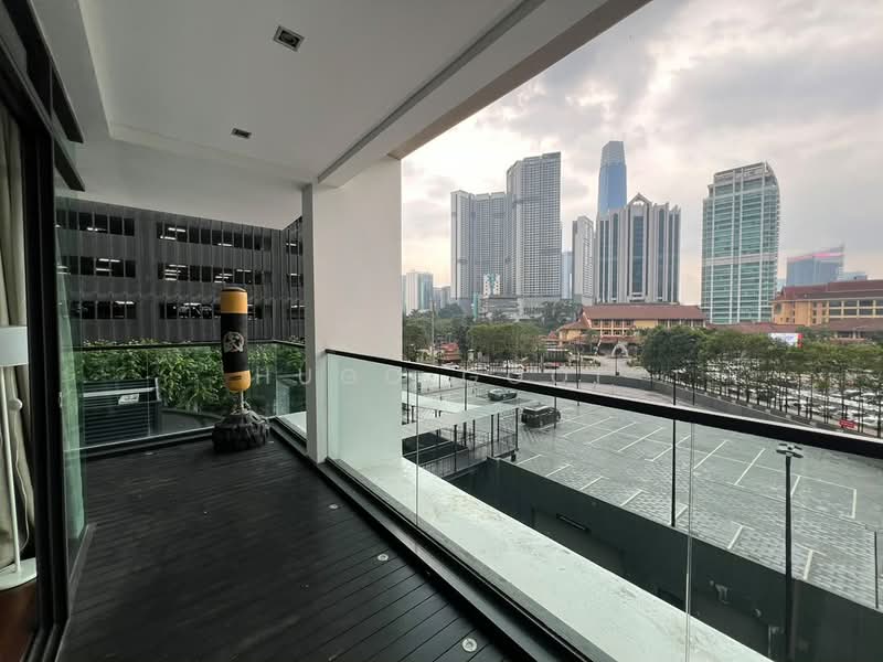 Kondominium untuk Disewa di Ampersand - Hugo Gooi - Balcony - PropertyGuru.com.my