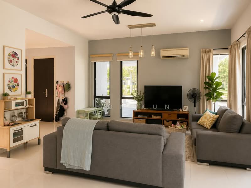 2-storey Terraced House for Rent in East Ledang (Iskandar Puteri (Nusajaya)) - U Hon Kun - Living Room - PropertyGuru.com.my