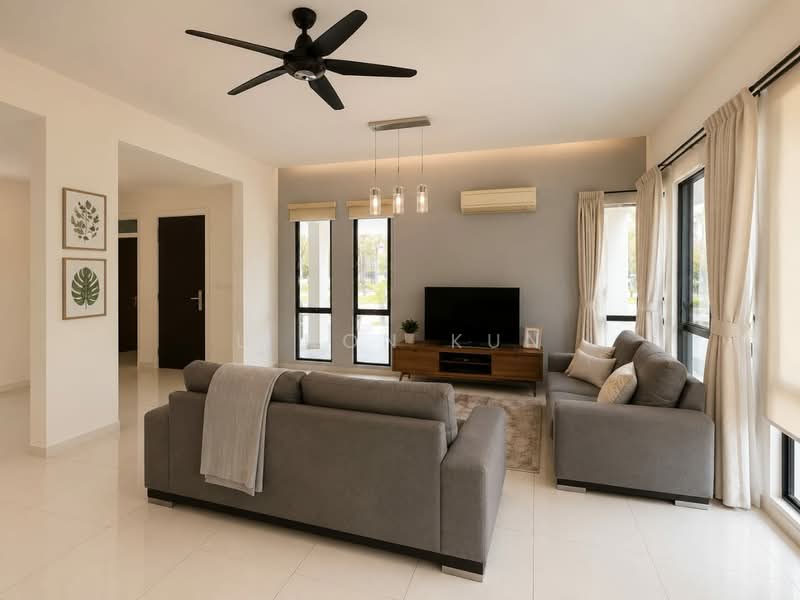 2-storey Terraced House for Rent in East Ledang (Iskandar Puteri (Nusajaya)) - U Hon Kun - Living Room - PropertyGuru.com.my