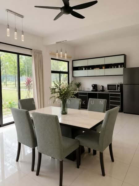 2-storey Terraced House for Rent in East Ledang (Iskandar Puteri (Nusajaya)) - U Hon Kun - Dining Room - PropertyGuru.com.my
